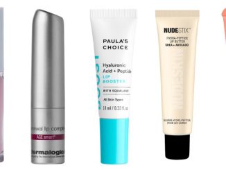 lip balm with hyaluronic acid and peptides