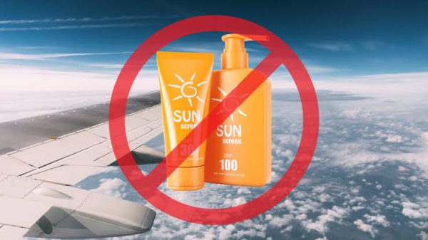 can you bring sunscreen on a plane