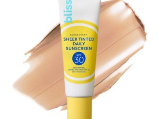 bliss sunscreen