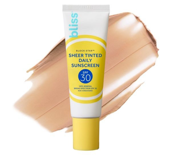 bliss sunscreen