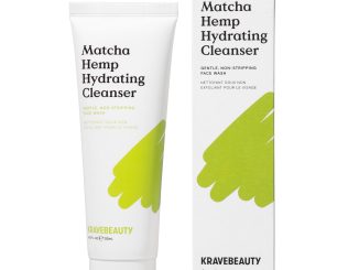 krave beauty matcha hemp cleanser