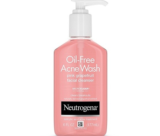 neutrogena grapefruit face wash