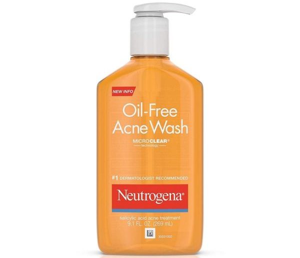 neutrogena oil-free acne wash