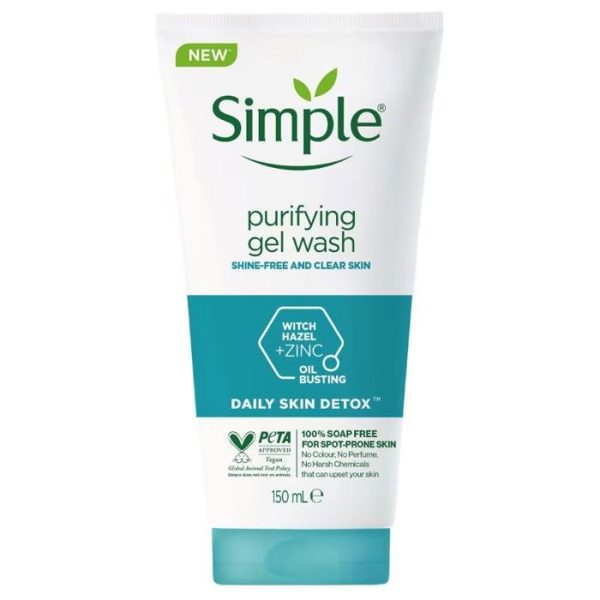 simple purifying gel wash