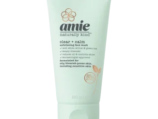 amie exfoliating face wash