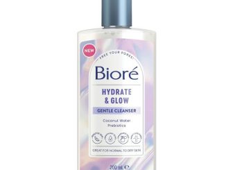 biore hydrate & glow cleanser
