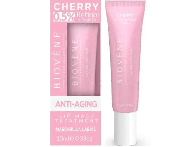 biovene cherry lip mask