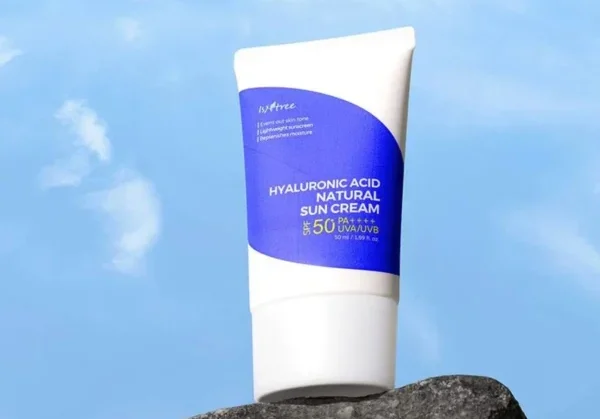 isntree natural sun cream