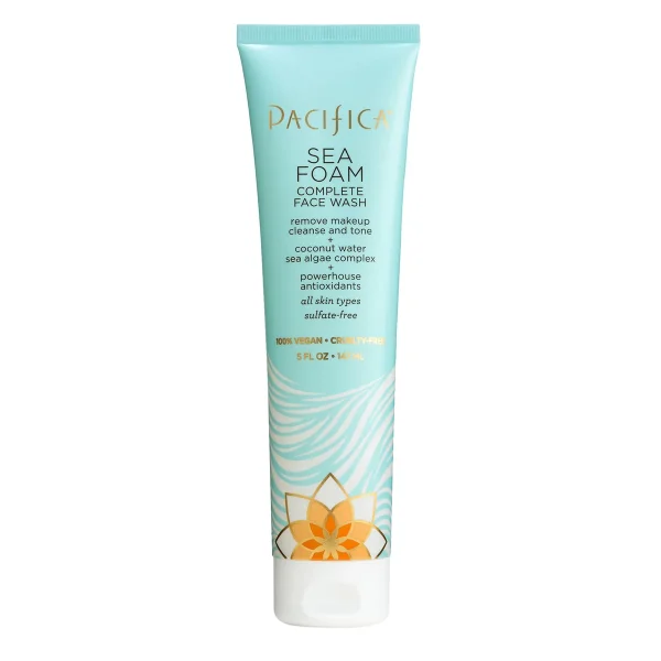pacifica sea foam face wash