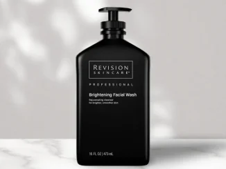 revision brightening face wash