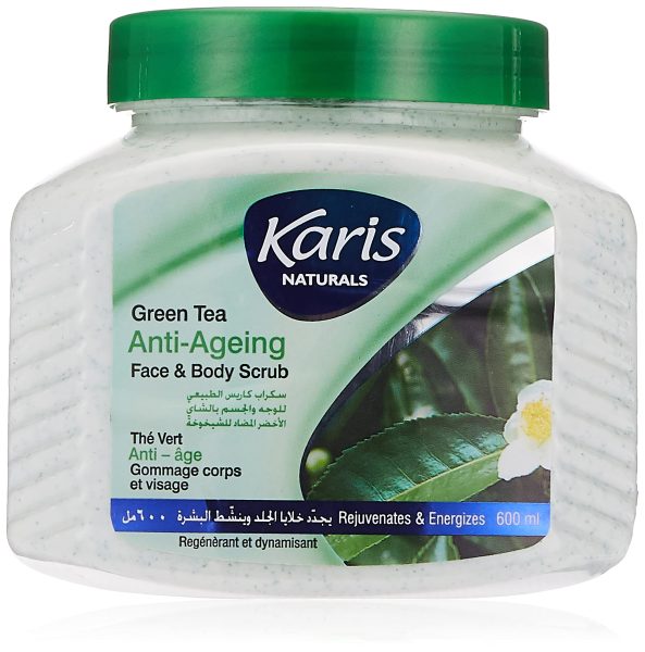 karis green tea scrub