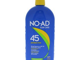 no ad sunscreen spf45