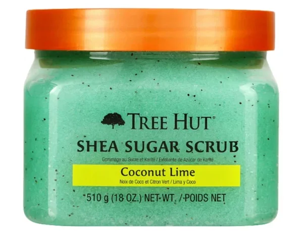tree hut coconut lime body scrub